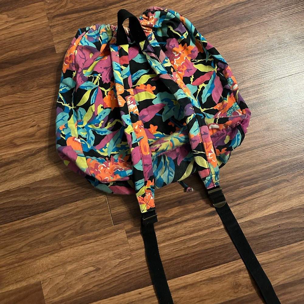 VTG Roxy Colorful Floral BackPack - Picture 13 of 13